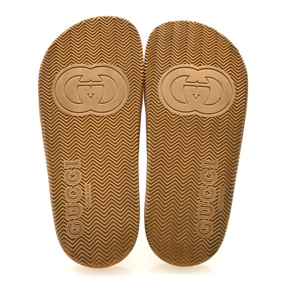 NIB 100% Authentic Gucci Interlocking GG Slides Red White Green $450 - Picture 7 of 9